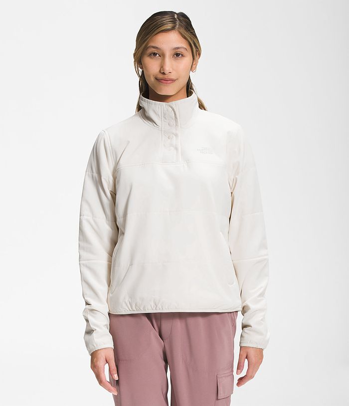 Plumifero The North Face Mujer Blancas Mountain Sudadera Pullover 21095OTMK